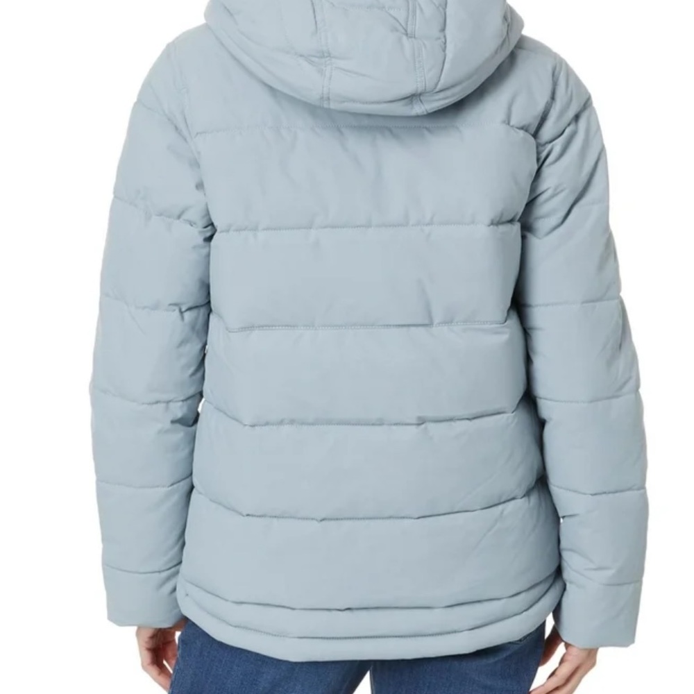 Carhartt Women's Montana Relaxed Fit Insulated Jacket Light Blue/Gray Puffer - Picture 4 of 11